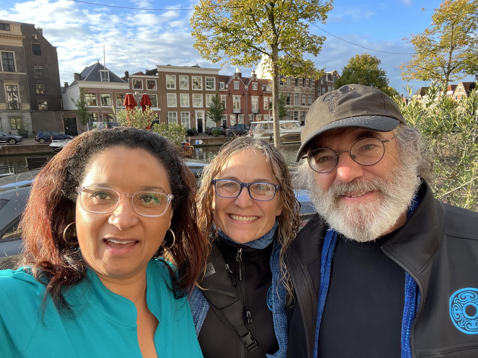 Dr. Monnica Williams in Amsterdam with Paul Stamets and Pamela Kryskow