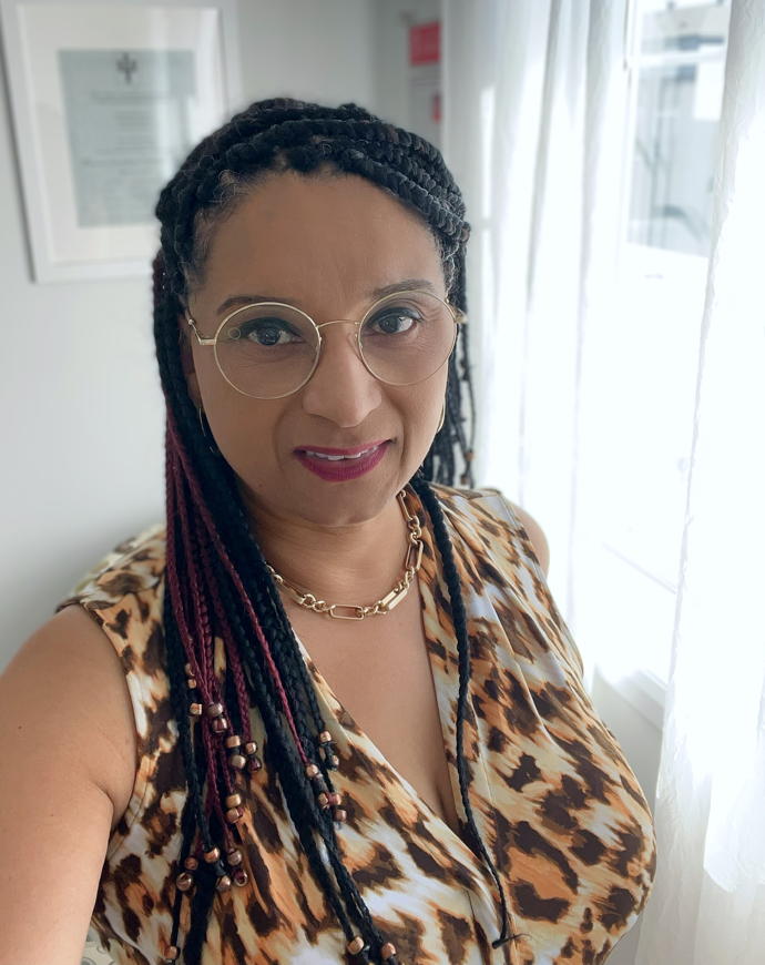 Dr. Monnica T. Williams at window