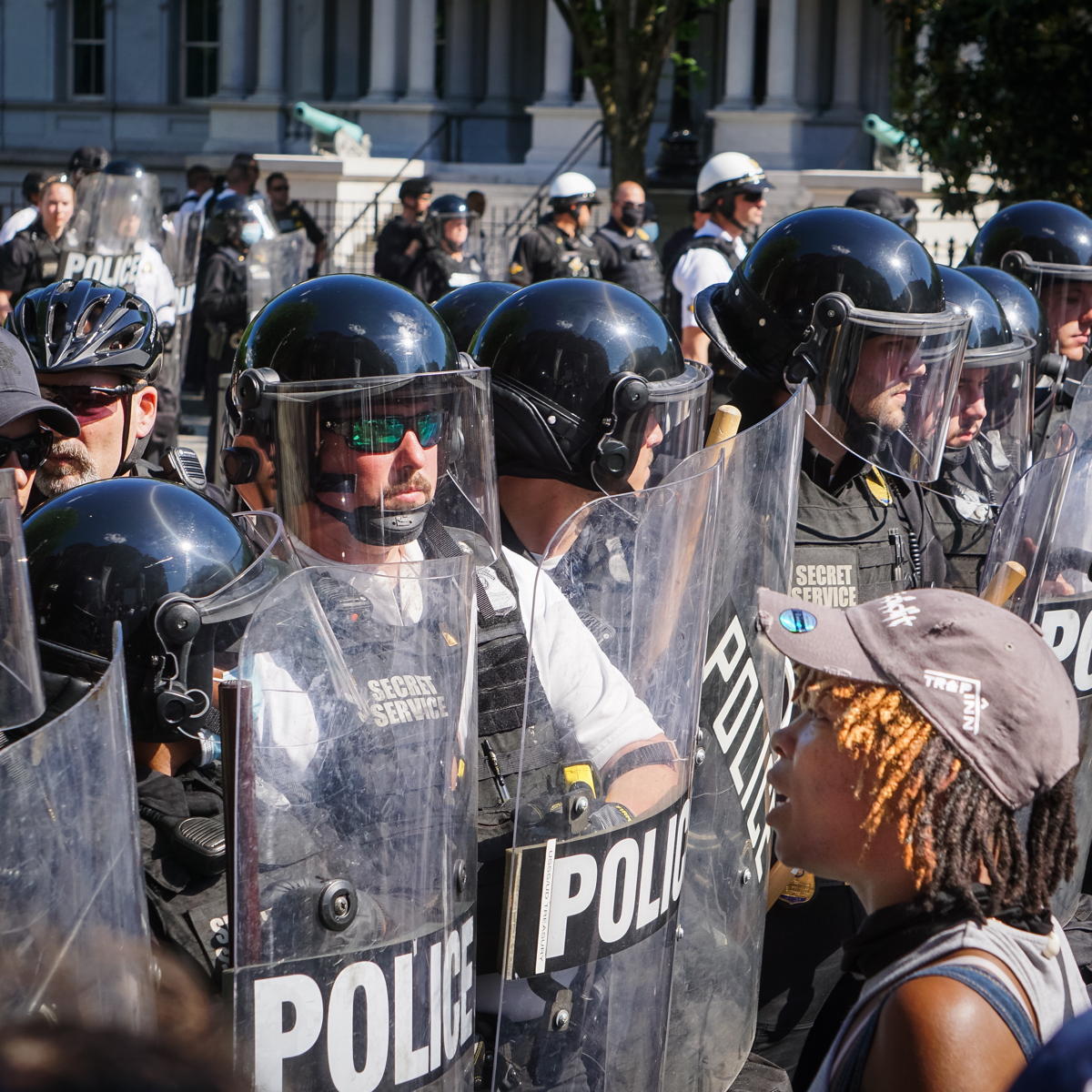 police protest